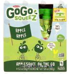 Go Go Squeez&nbsp;&nbsp;applesauce, 4-pouches Center Front Picture
