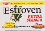 Estroven&nbsp;&nbsp;reduces hot flashes & night sweats, extra strength Center Front Picture