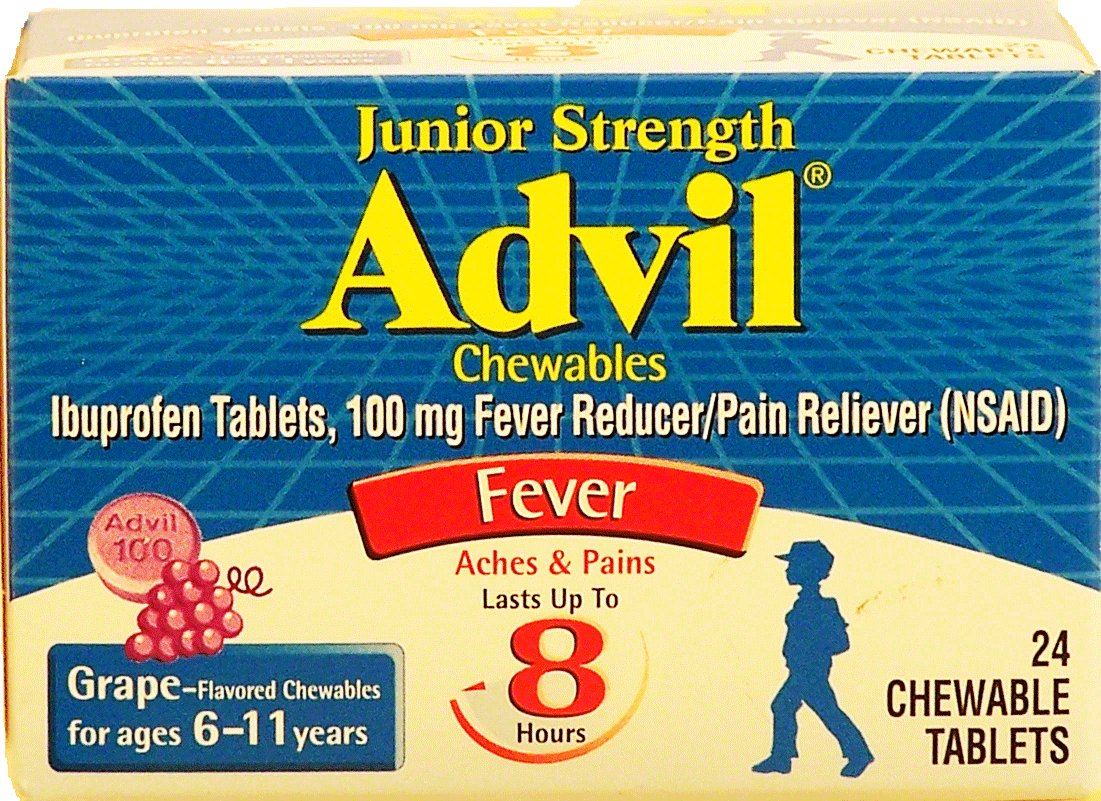 Product Infomation for Advil Junior Strength