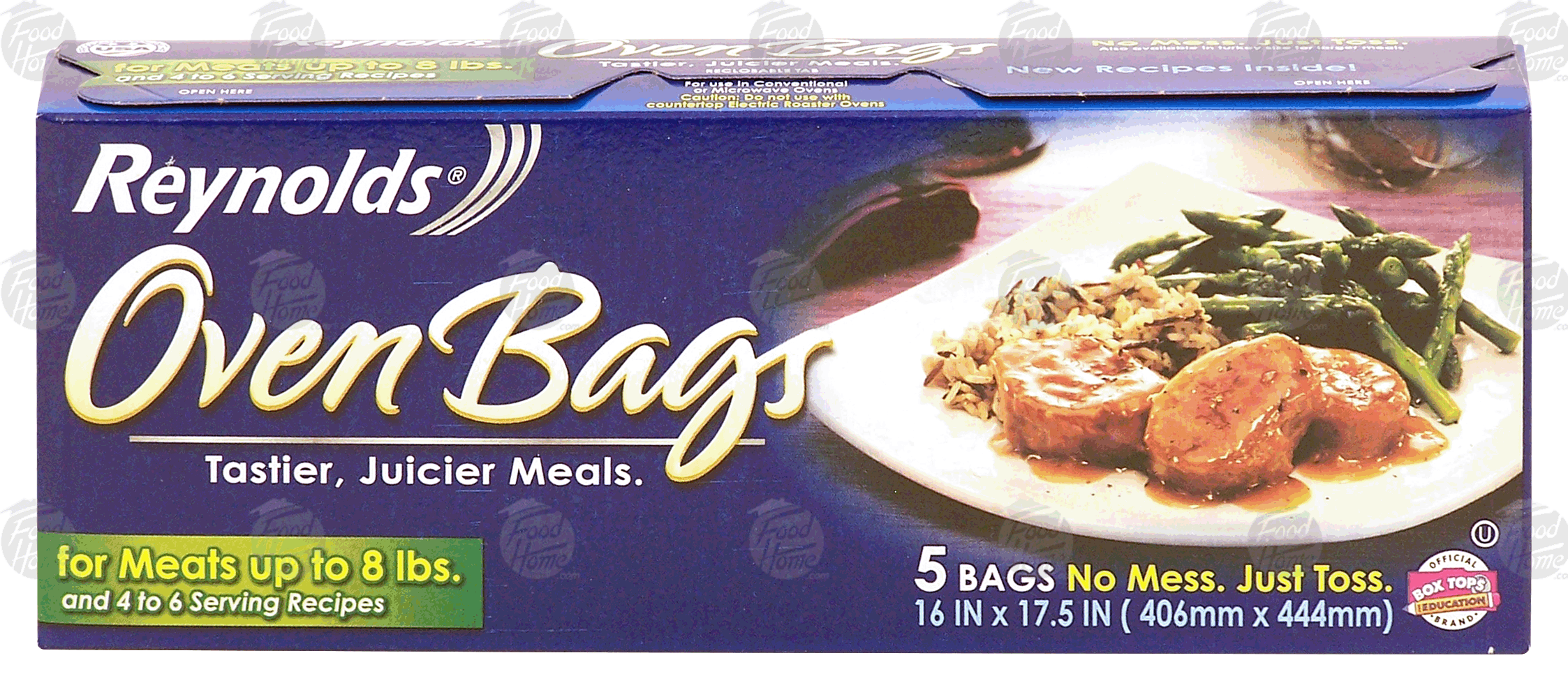 Product Infomation for Reynolds Oven Bags oven