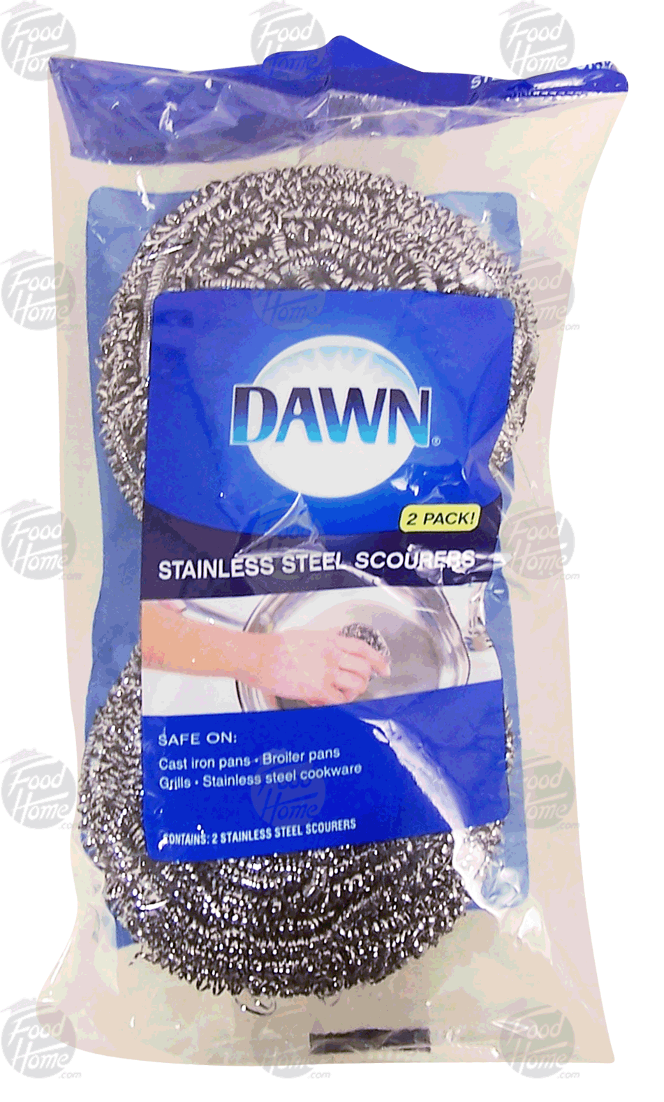 Product Infomation for Dawn stainless steel scourers" 1117127124