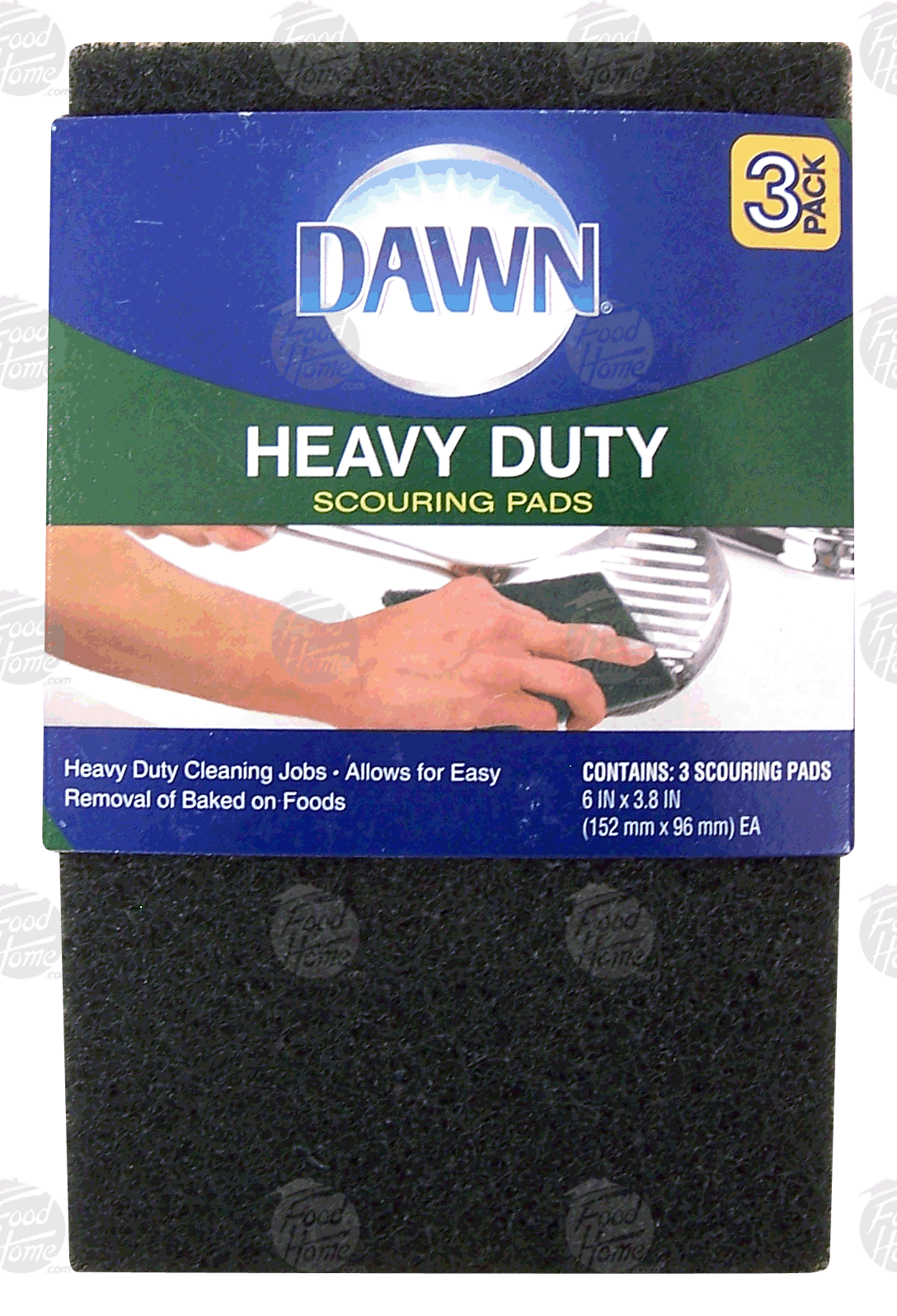 Product Infomation for Dawn heavy duty scouring pads" 1117128657