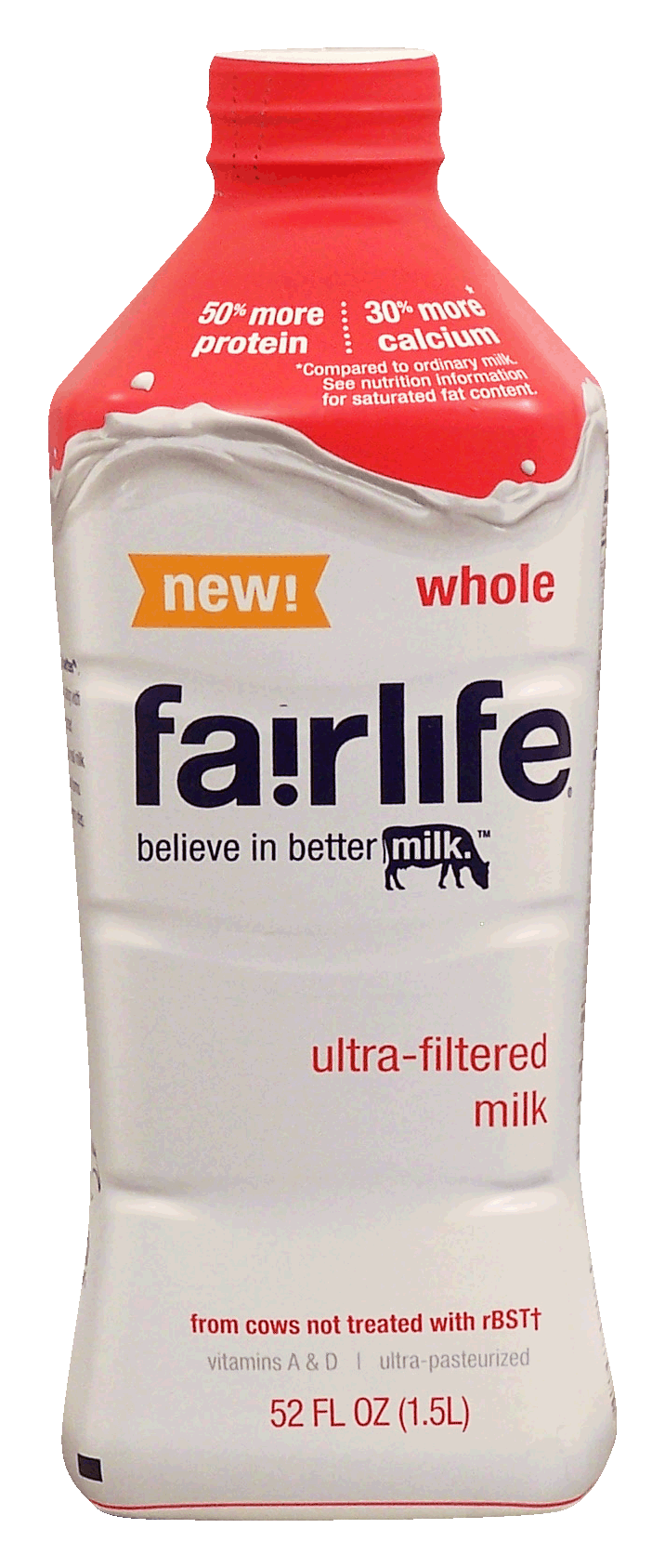 Product Infomation for fairlife ultrafiltered