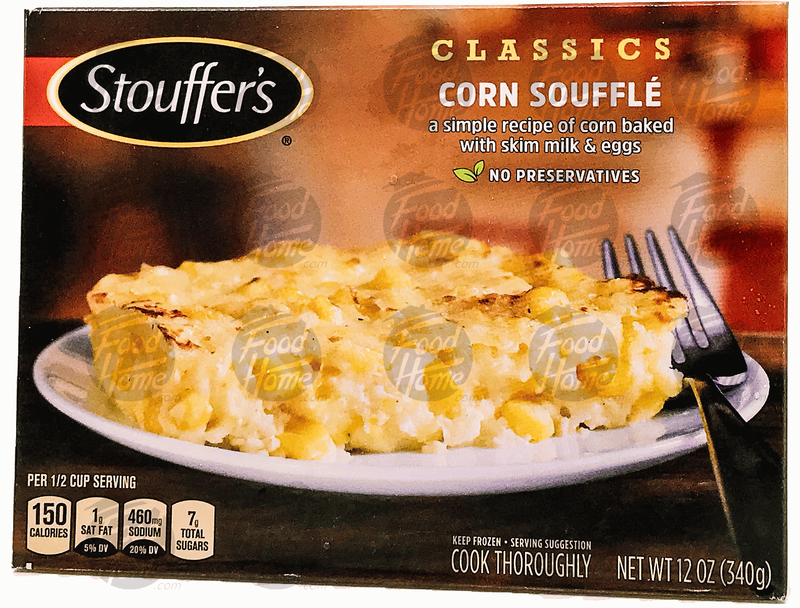 Product Infomation for Stouffer's corn souflee
