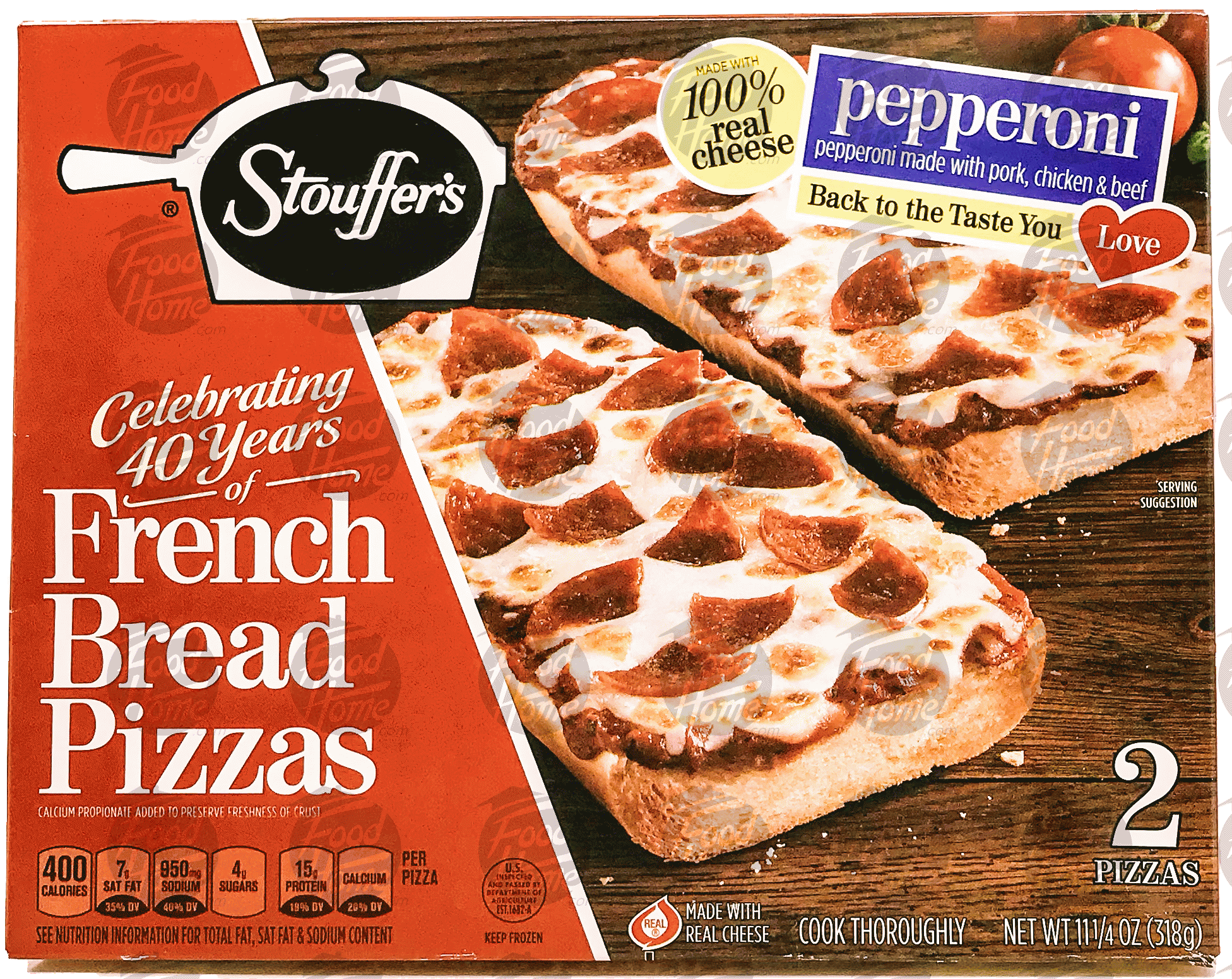 Product Infomation for Stouffer's French Bread