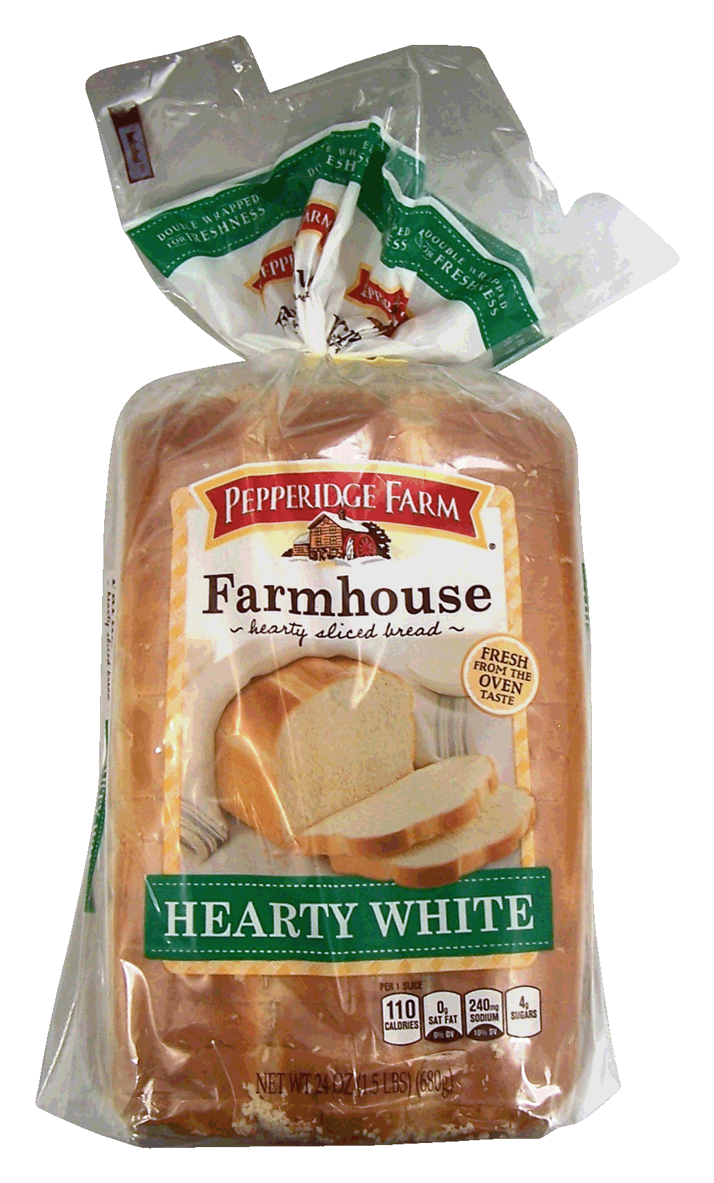 Product Infomation for Pepperidge Farm Farmhouse hearty white hearty