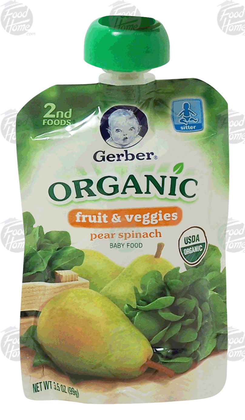 Product Infomation for Gerber fruit & veggies