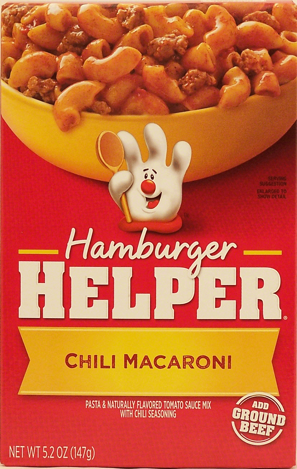 Product Infomation for Betty Crocker Hamburger
