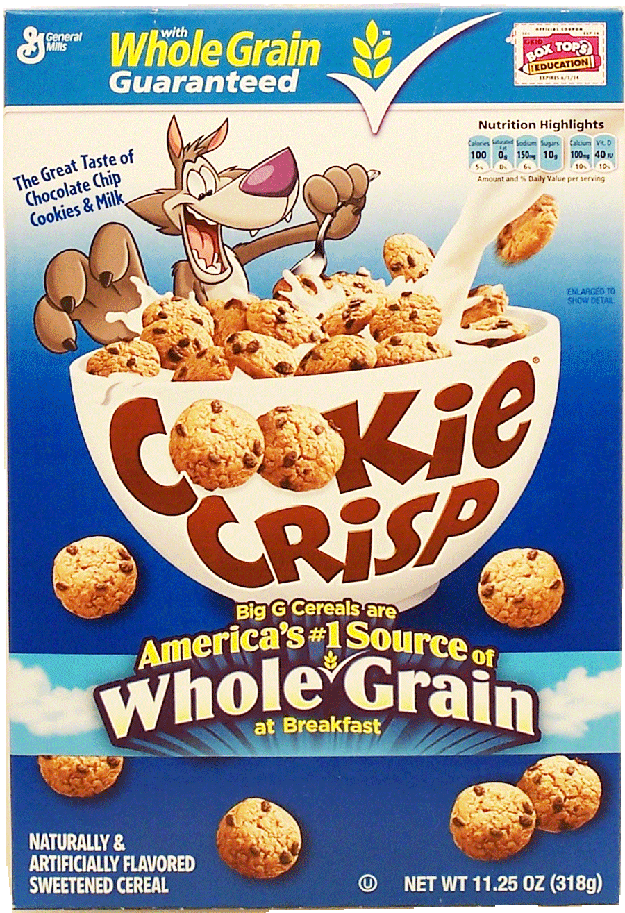 Product Infomation for General Mills Cookie Crisp