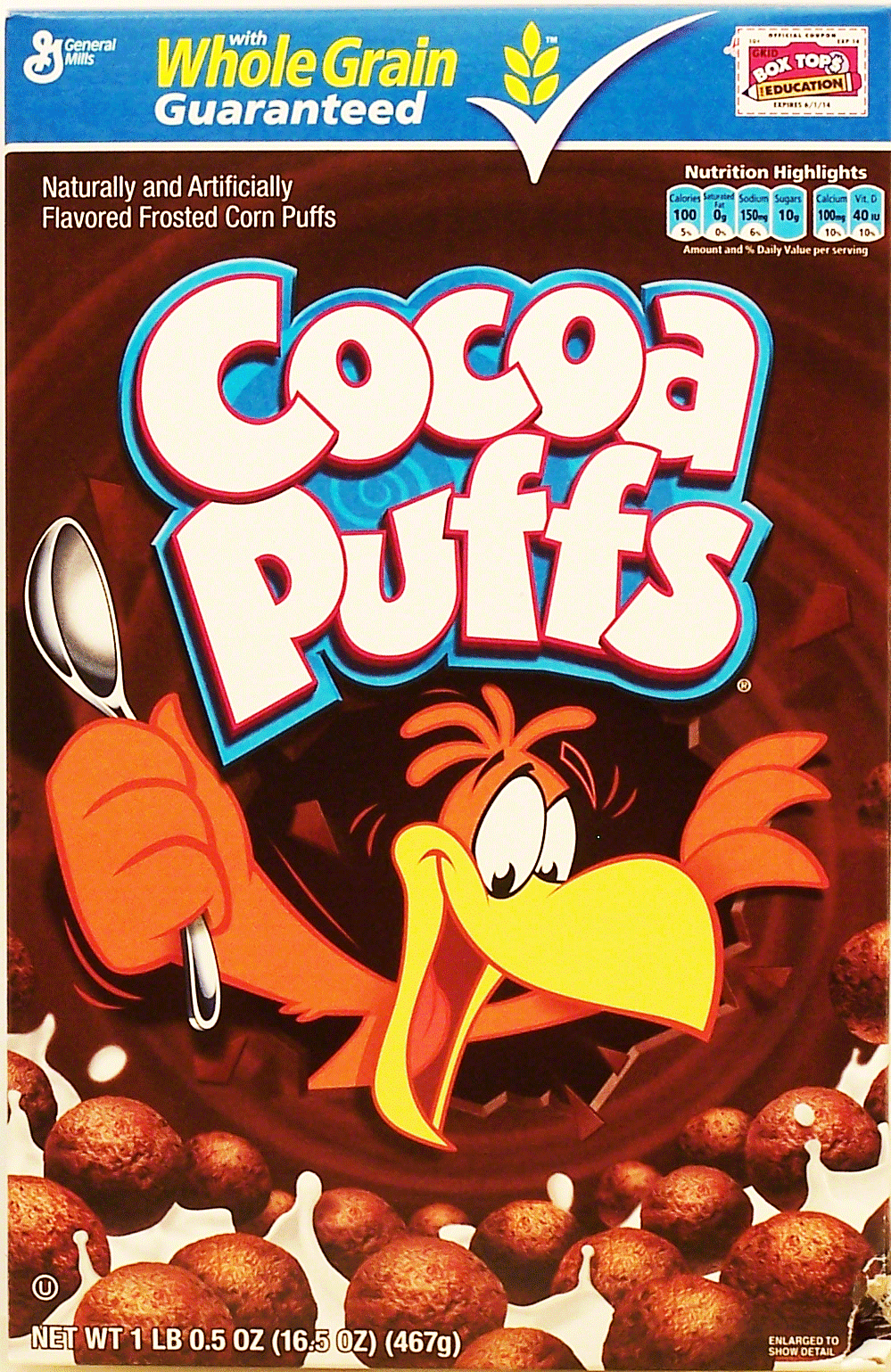 Product Infomation for General Mills Cocoa Puffs