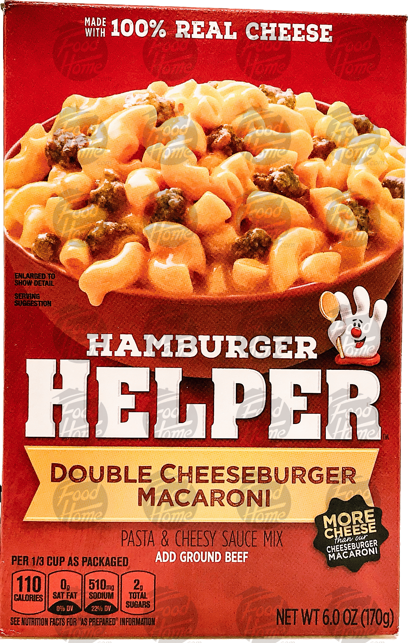 Product Infomation for Hamburger Helper double