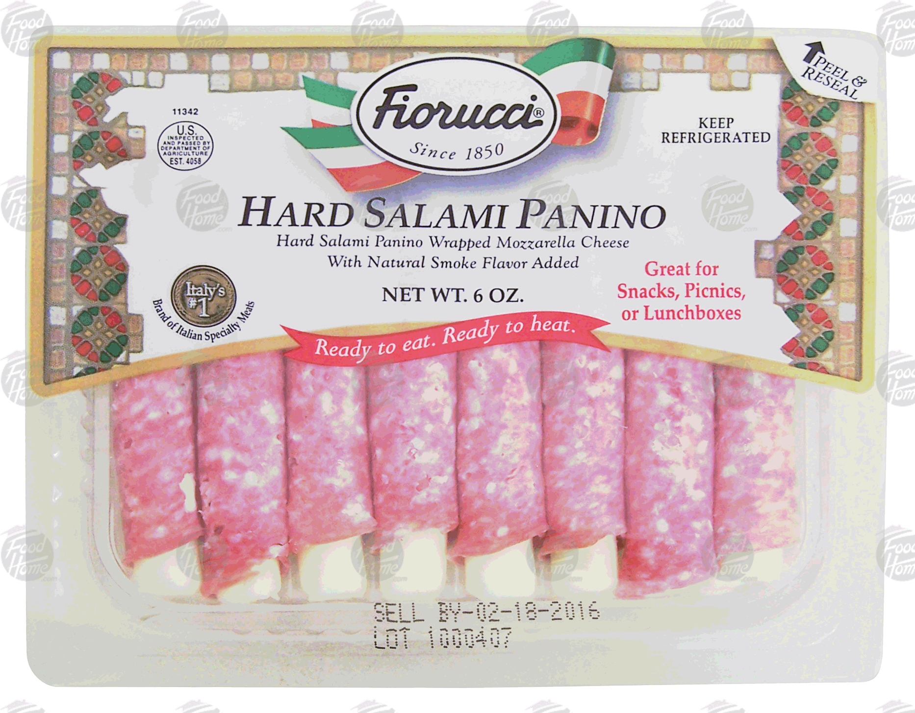 Product Infomation for Fiorucci hard salami