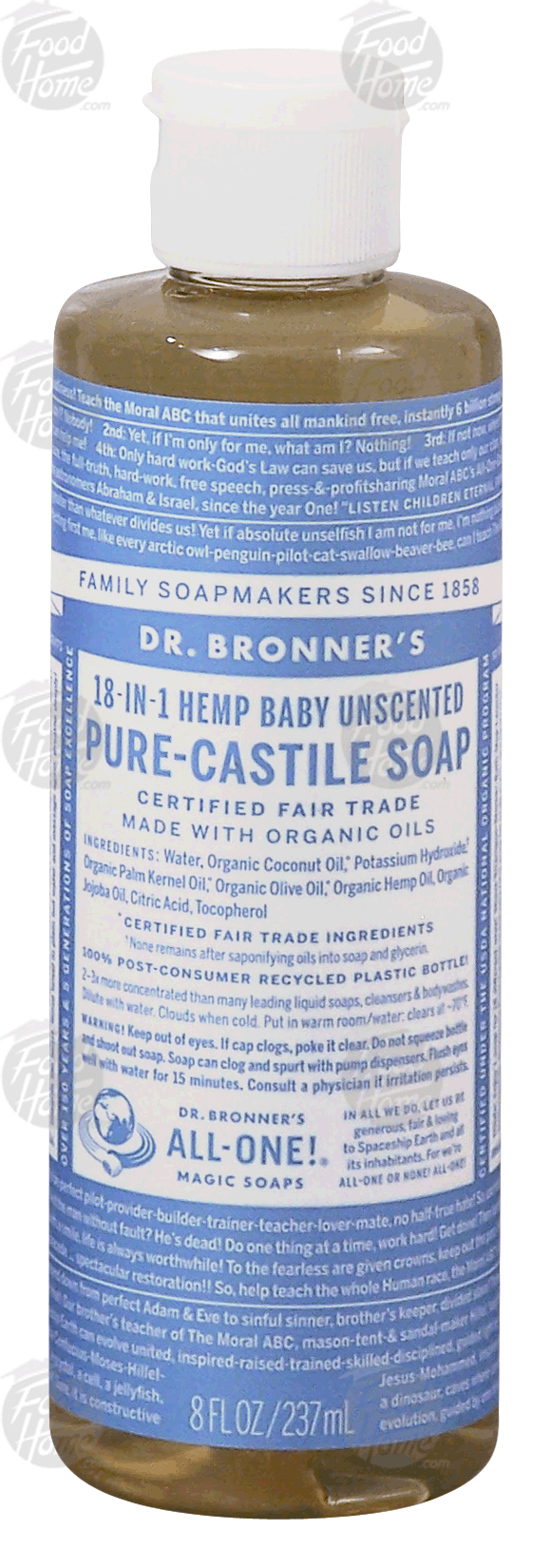 Product Infomation for Dr. Bronner's Magic 18in