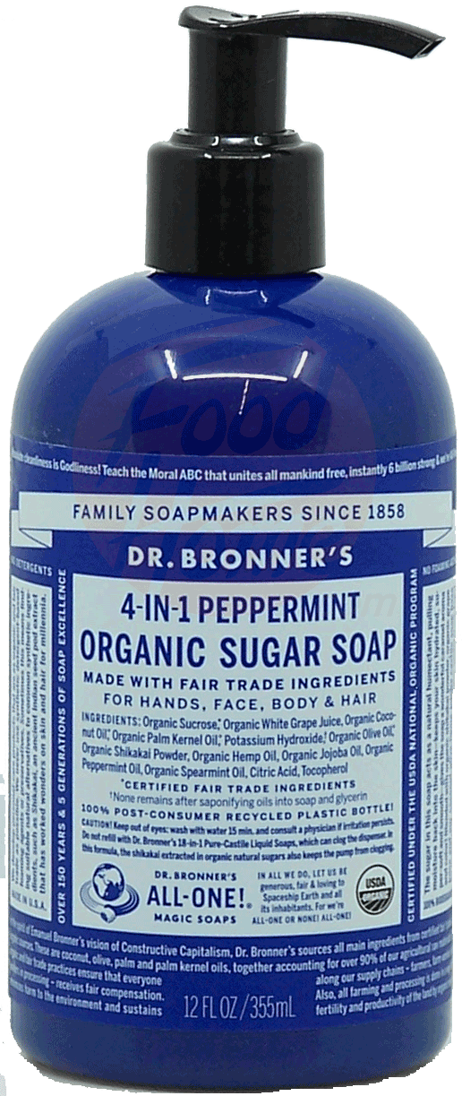 Product Infomation for Dr. Bronner's Magic Family
