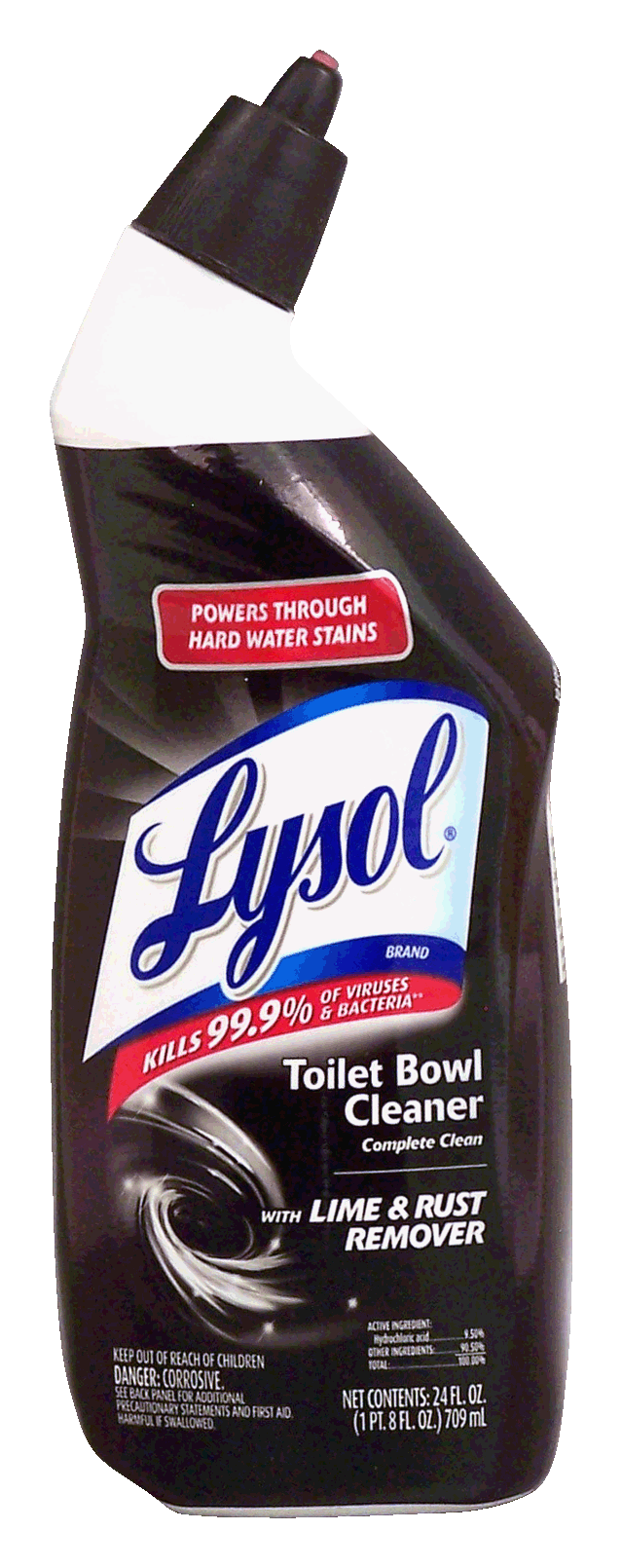 Product Infomation for Lysol Lime & Rust toilet