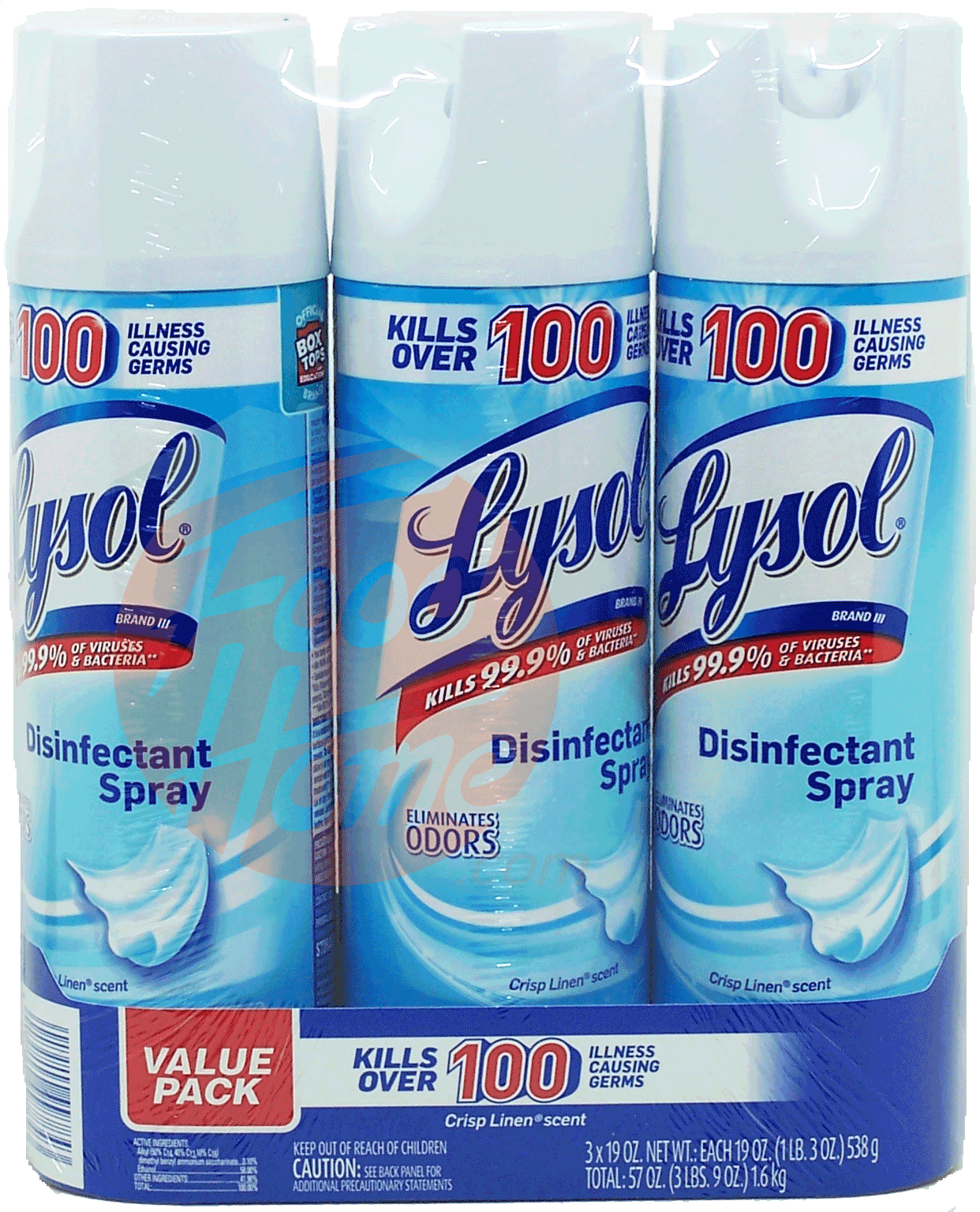 Product Infomation for Lysol Value Pack