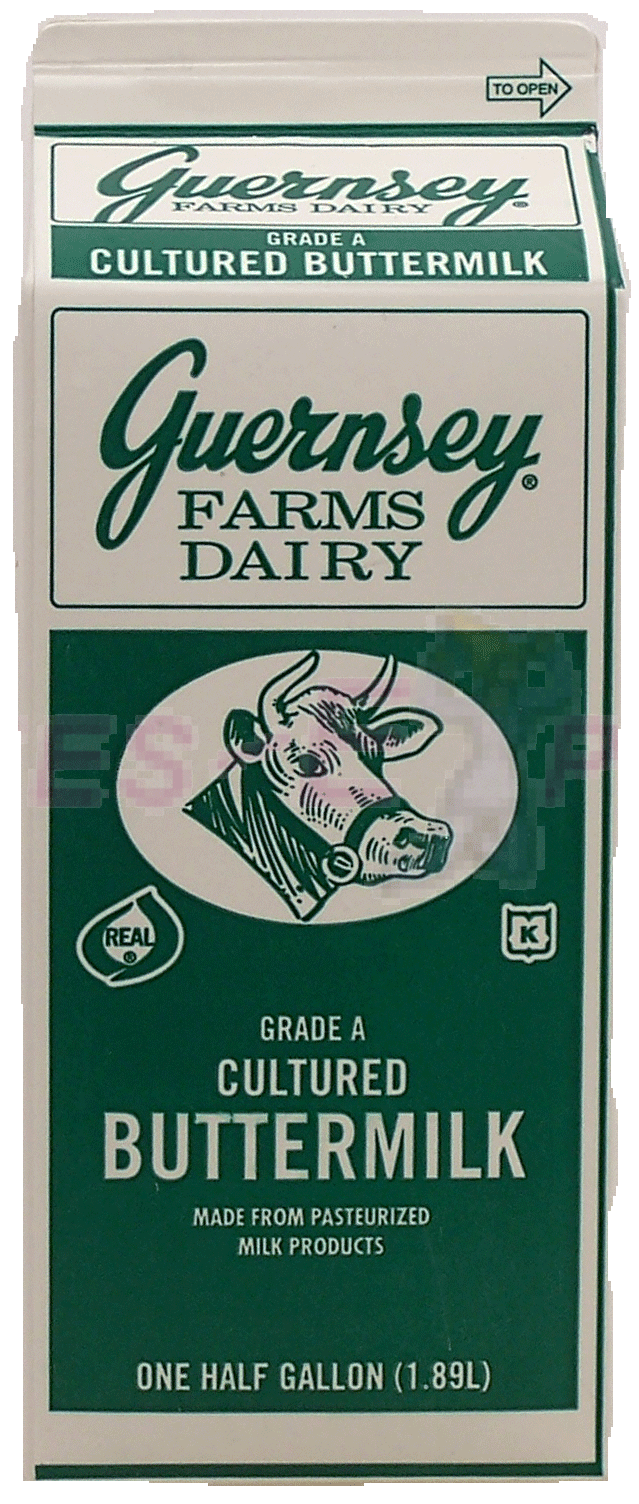 Product Infomation for Guernsey Farms Dairy grade