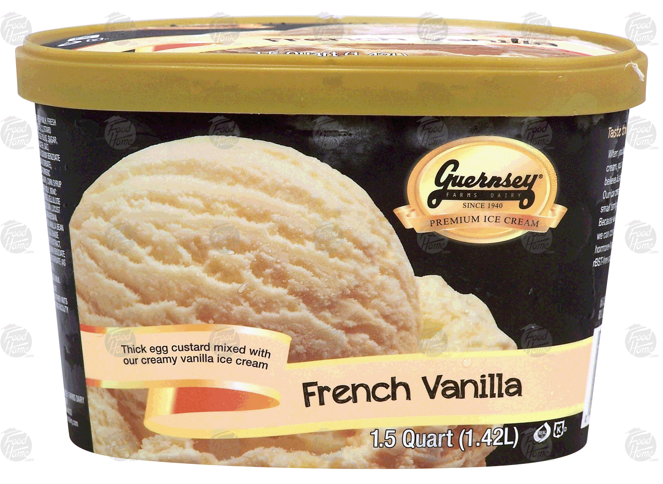 Product Infomation for Guernsey french vanilla