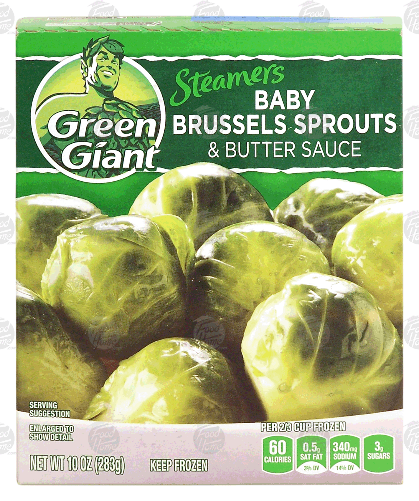 Product Infomation for Green Giant Steamers baby