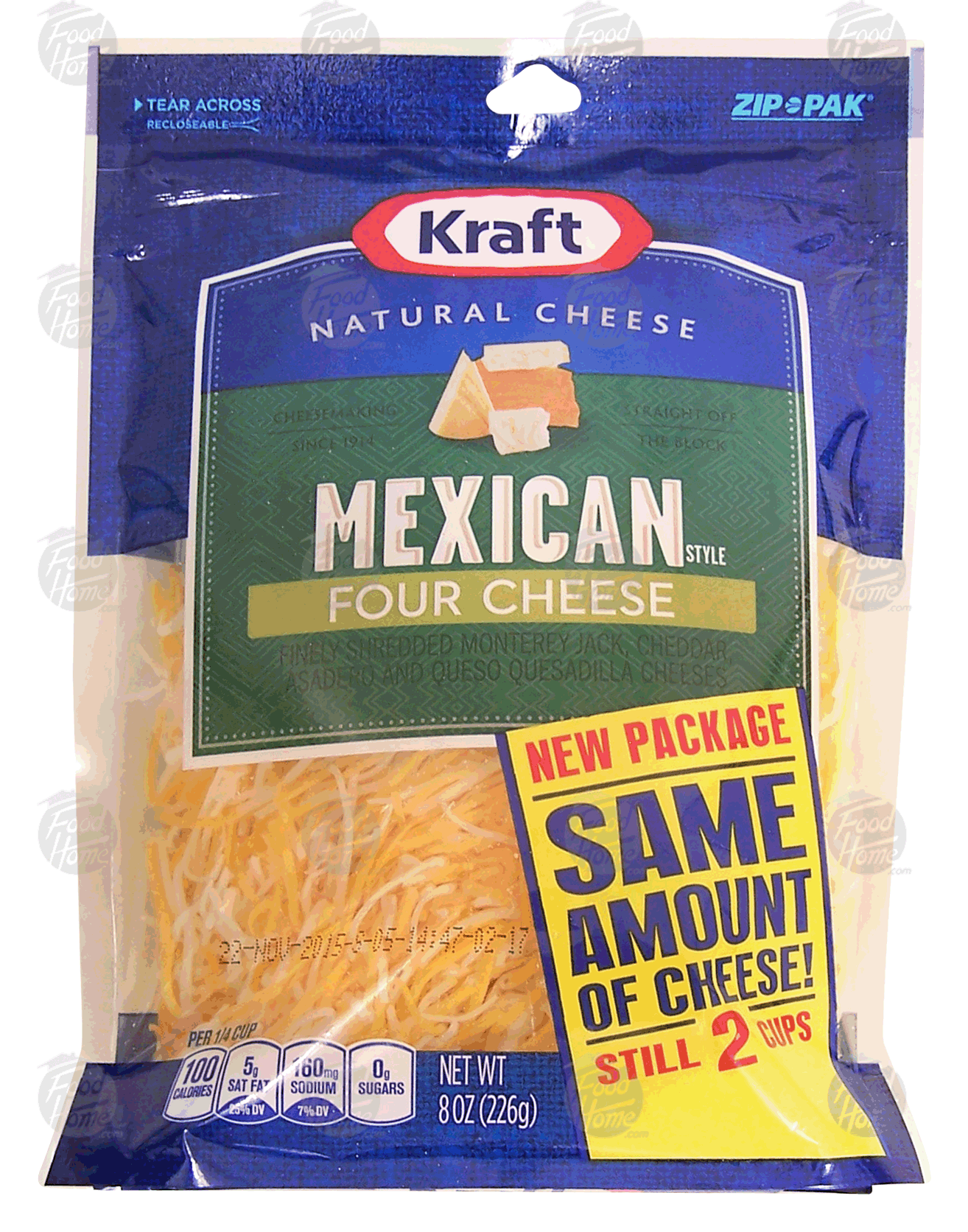 Product Infomation for Kraft Natural Cheese