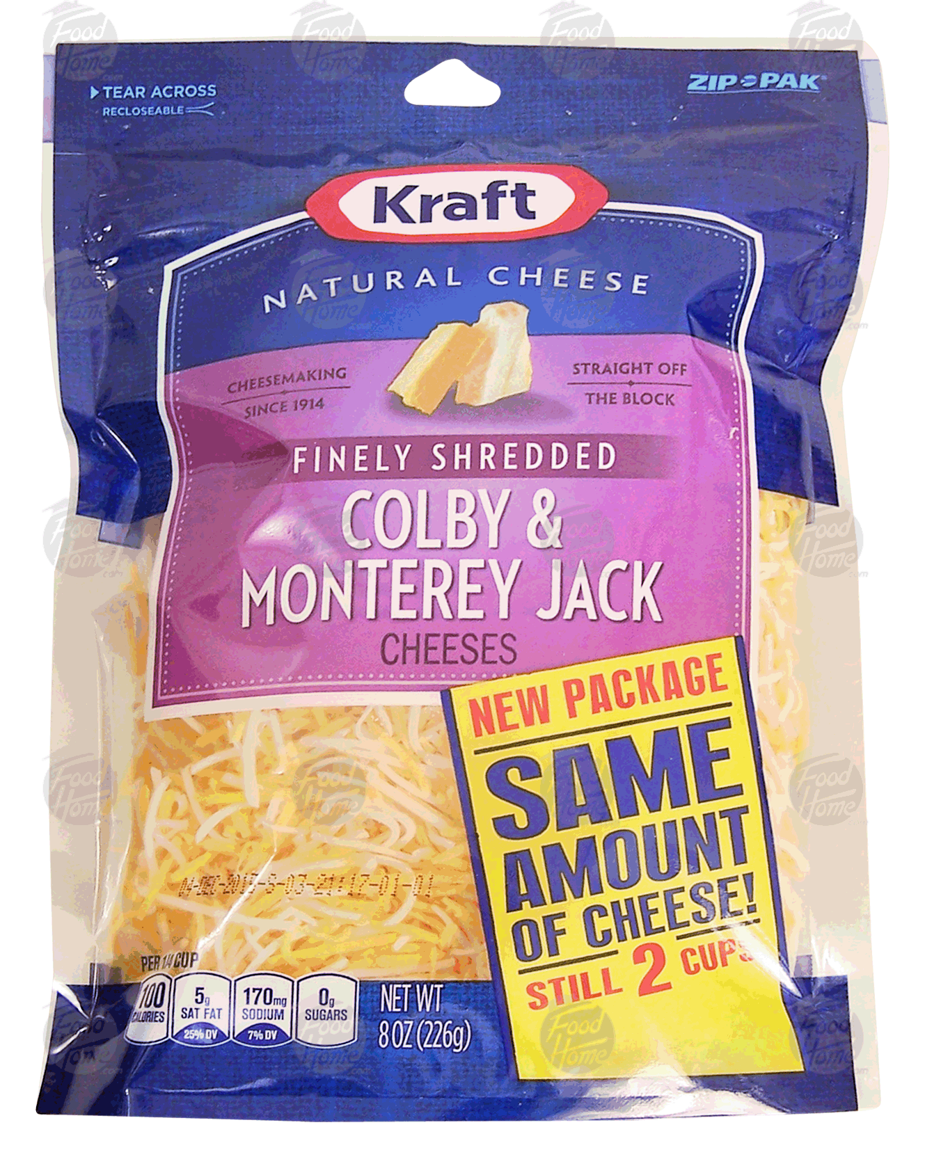 Product Infomation for Kraft Natural Cheese colby
