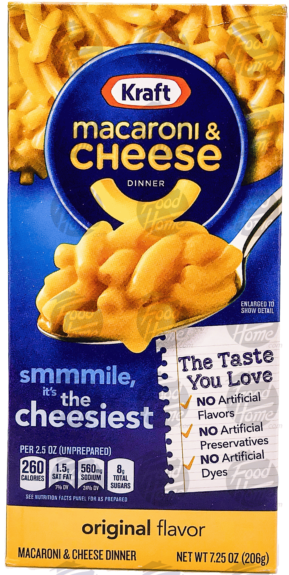 Product Infomation for Kraft Dinners Macaroni