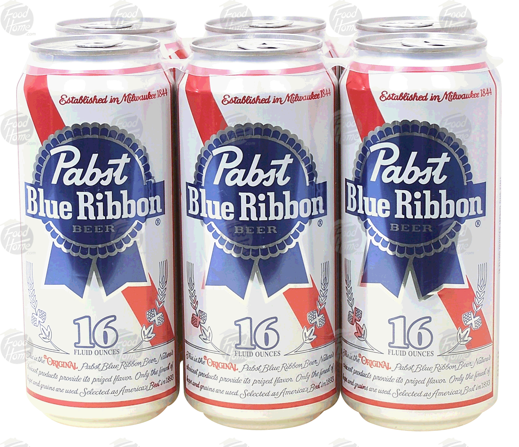 Product Infomation for Pabst Blue Ribbon beer, 16