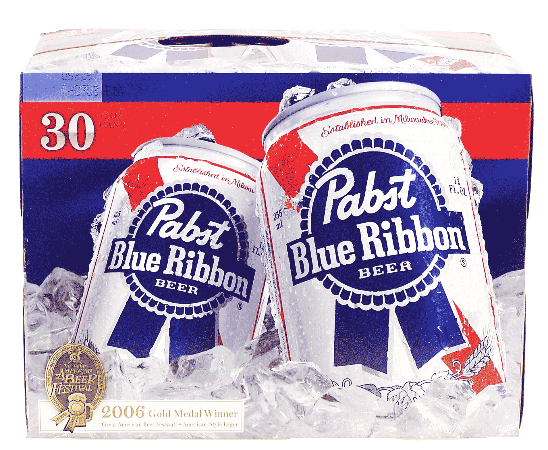 Product Infomation for Pabst Blue Ribbon beer 30