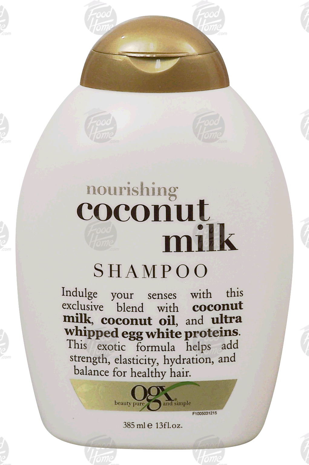 Product Infomation for OGX nourishing coconut milk shampoo" 2279691005
