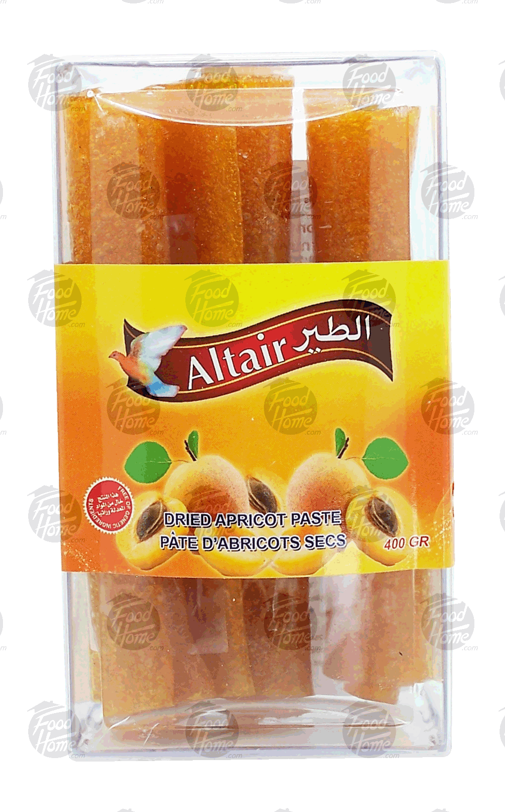 Product Infomation for Altair dried apricot candy