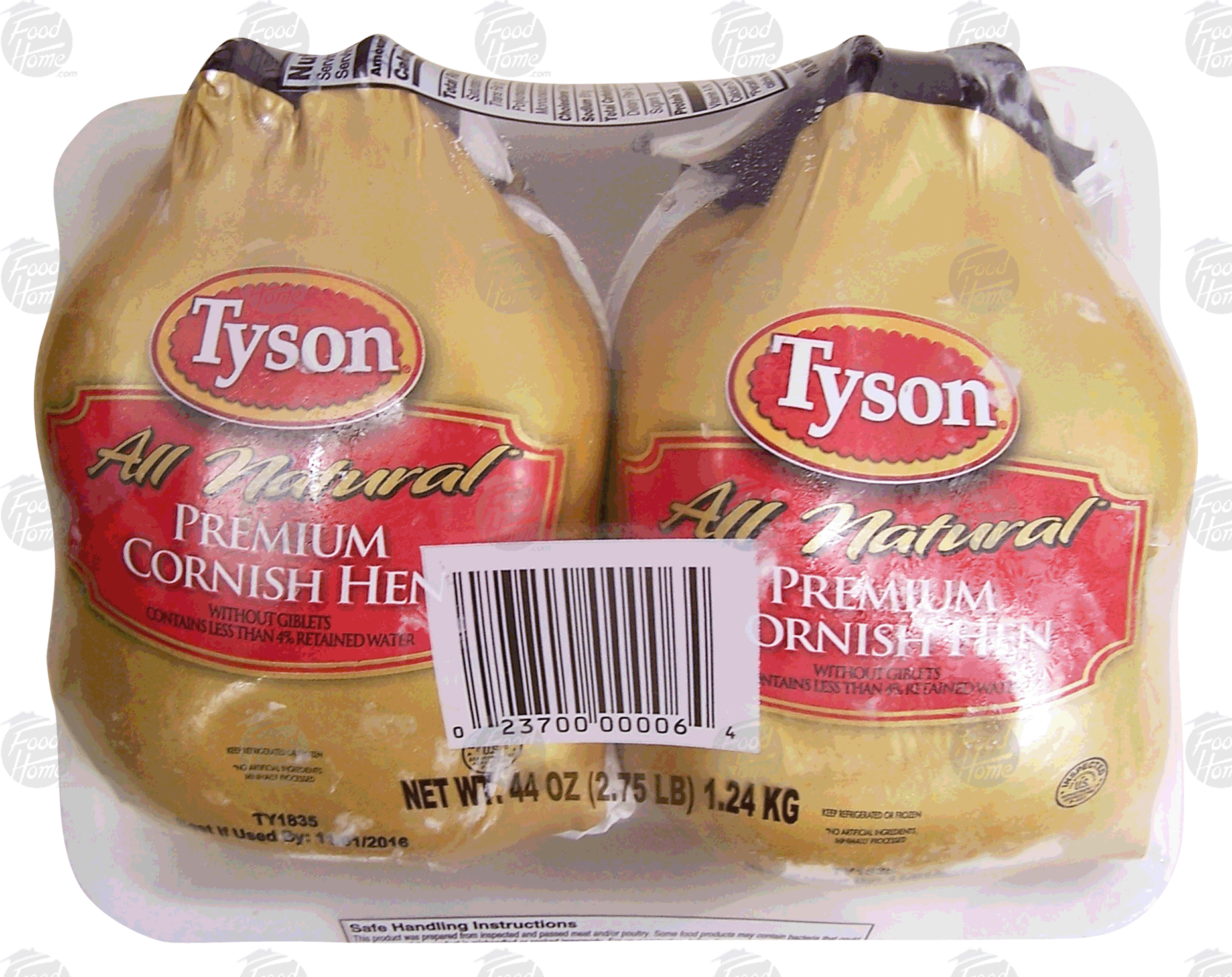 Product Infomation for Tyson All Natural premium