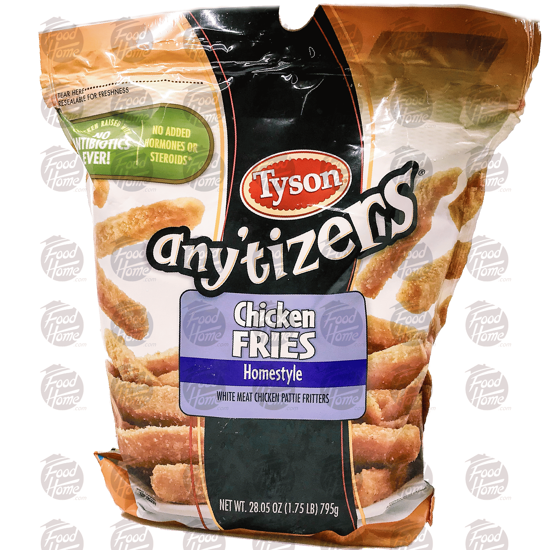 Product Infomation for Tyson any'tizers chicken