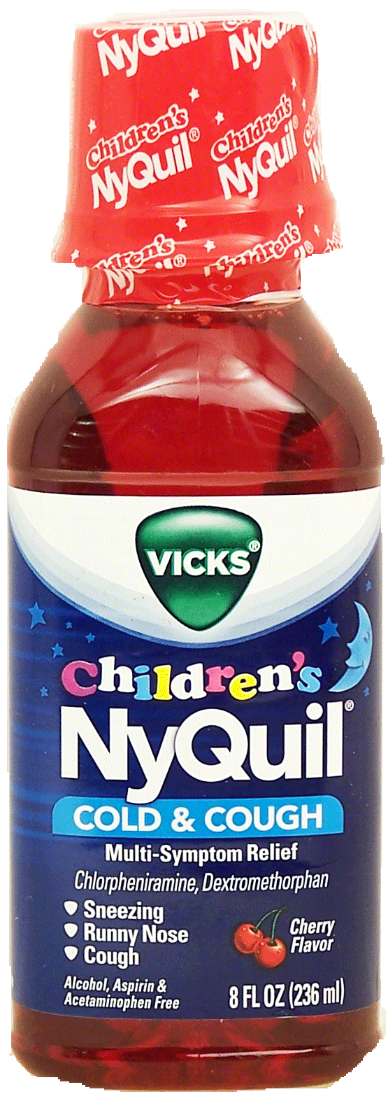 Product Infomation for Vicks Children's NyQuil
