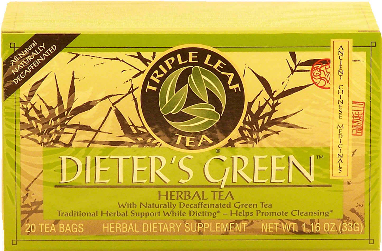 Product Infomation for Triple Leaf Tea Dieter's