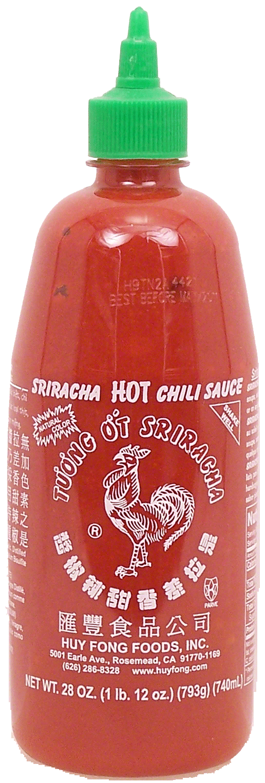 Product Infomation for Tuong Ot Sriracha sriracha