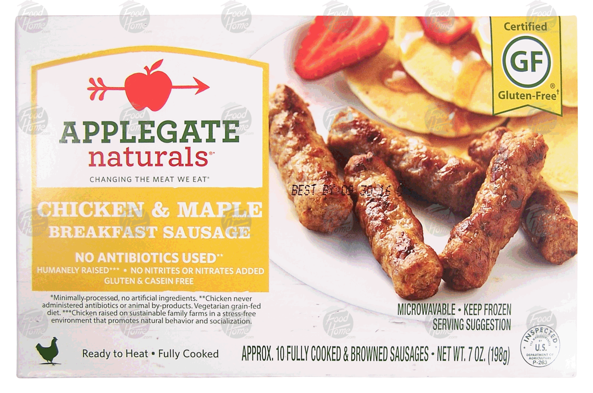 Product Infomation for Applegate naturals gluten
