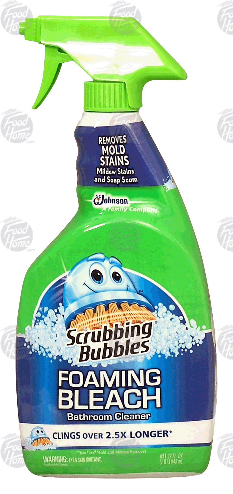 Product Infomation for Scrubbing Bubbles foaming