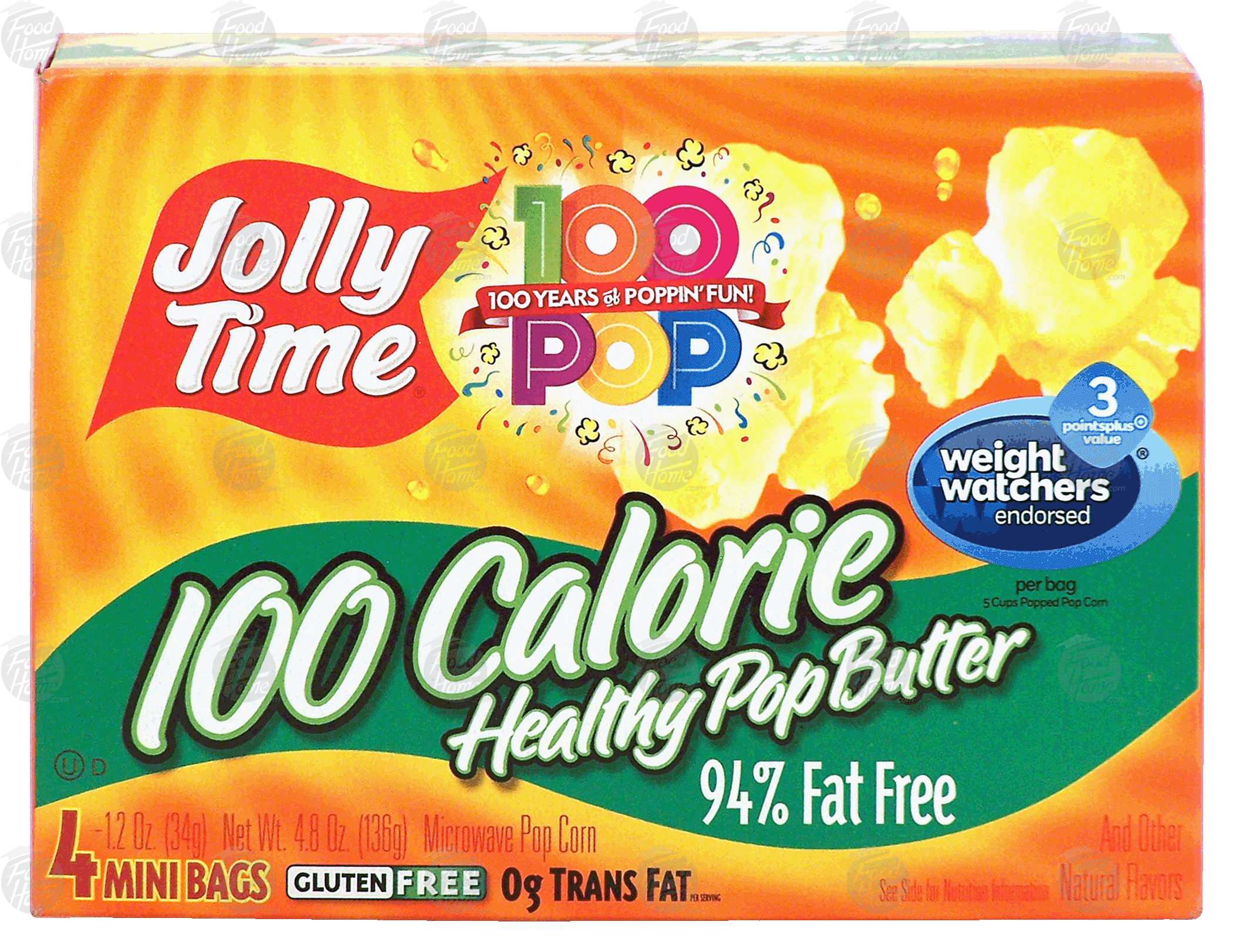 Product Infomation for Jolly Time Microwave Pop