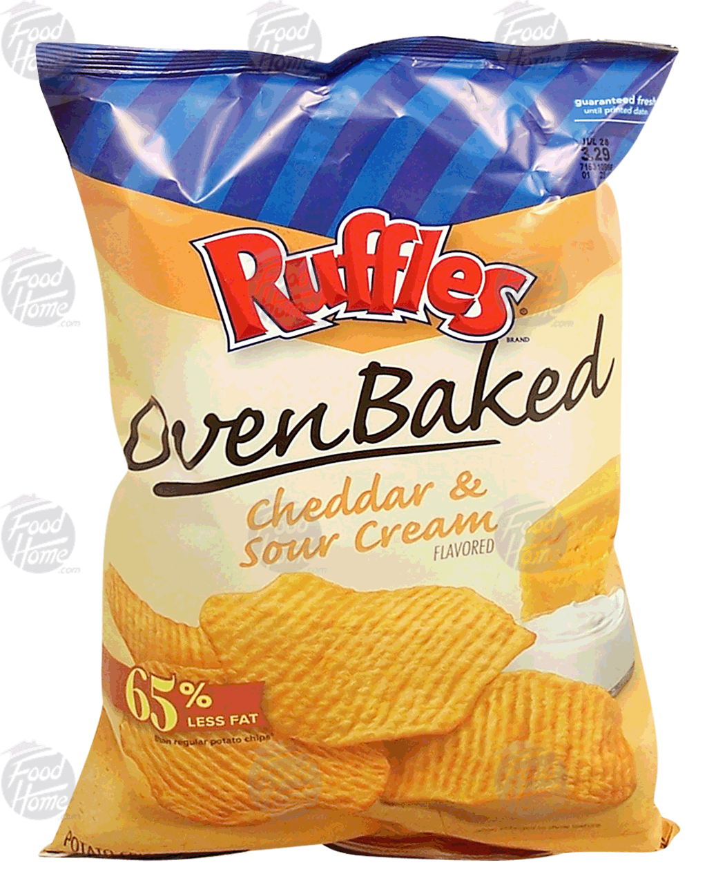 Product Infomation for Ruffles Oven Baked cheddar