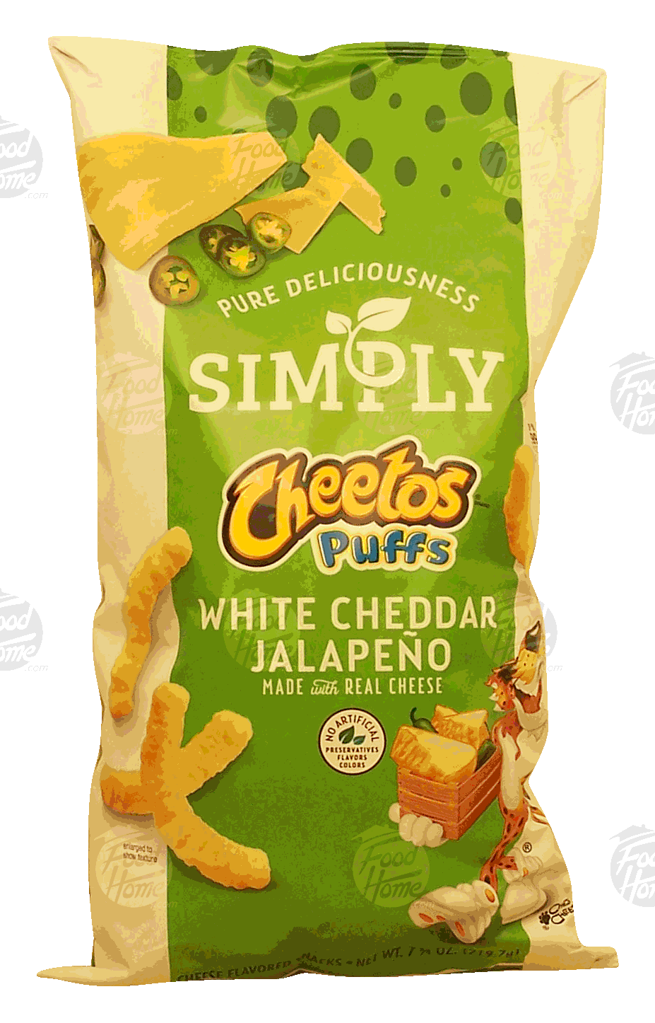 Product Infomation for Cheetos Simply puffed