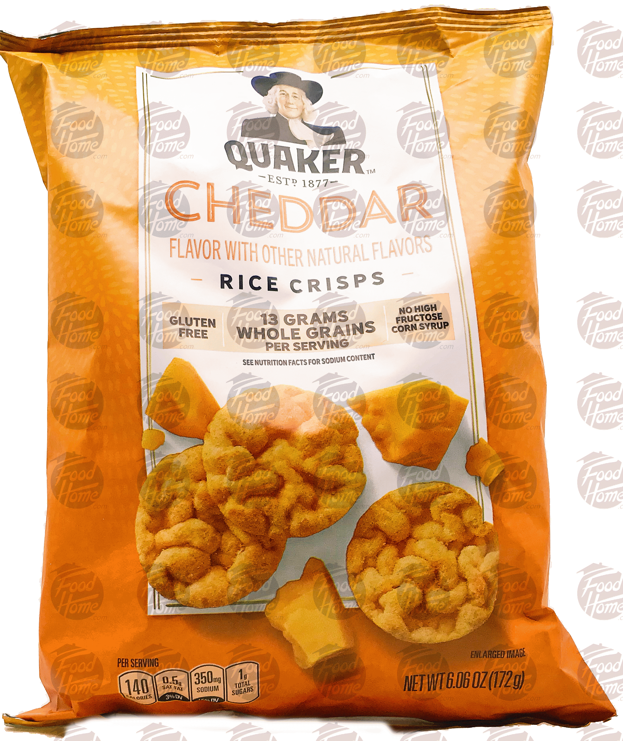 Product Infomation for Quaker Popped cheddar