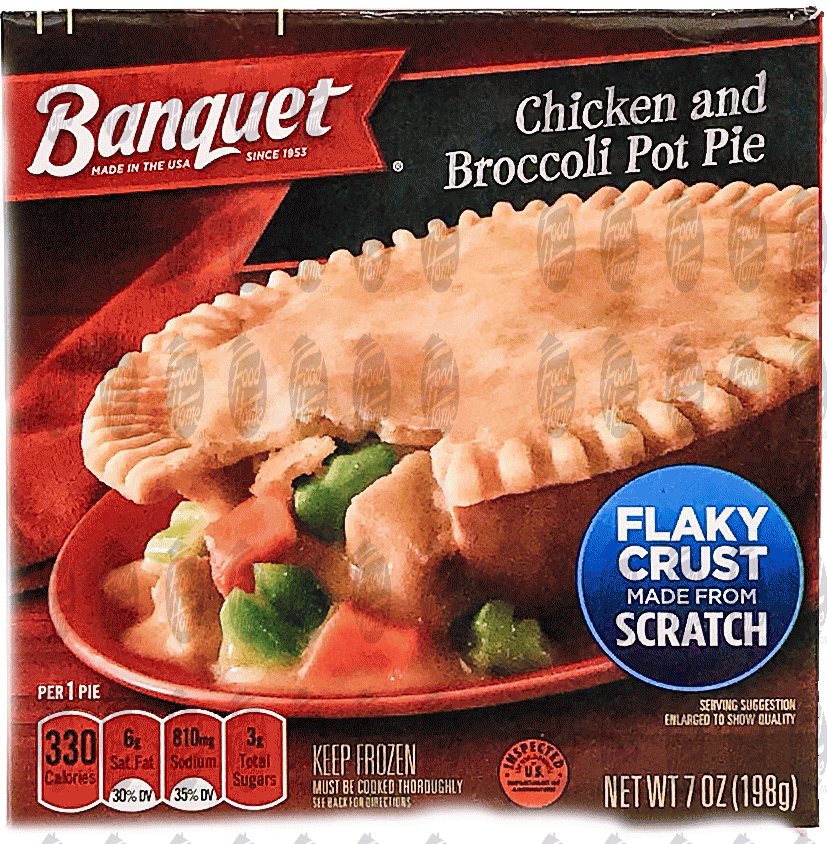 Product Infomation for Banquet chicken and