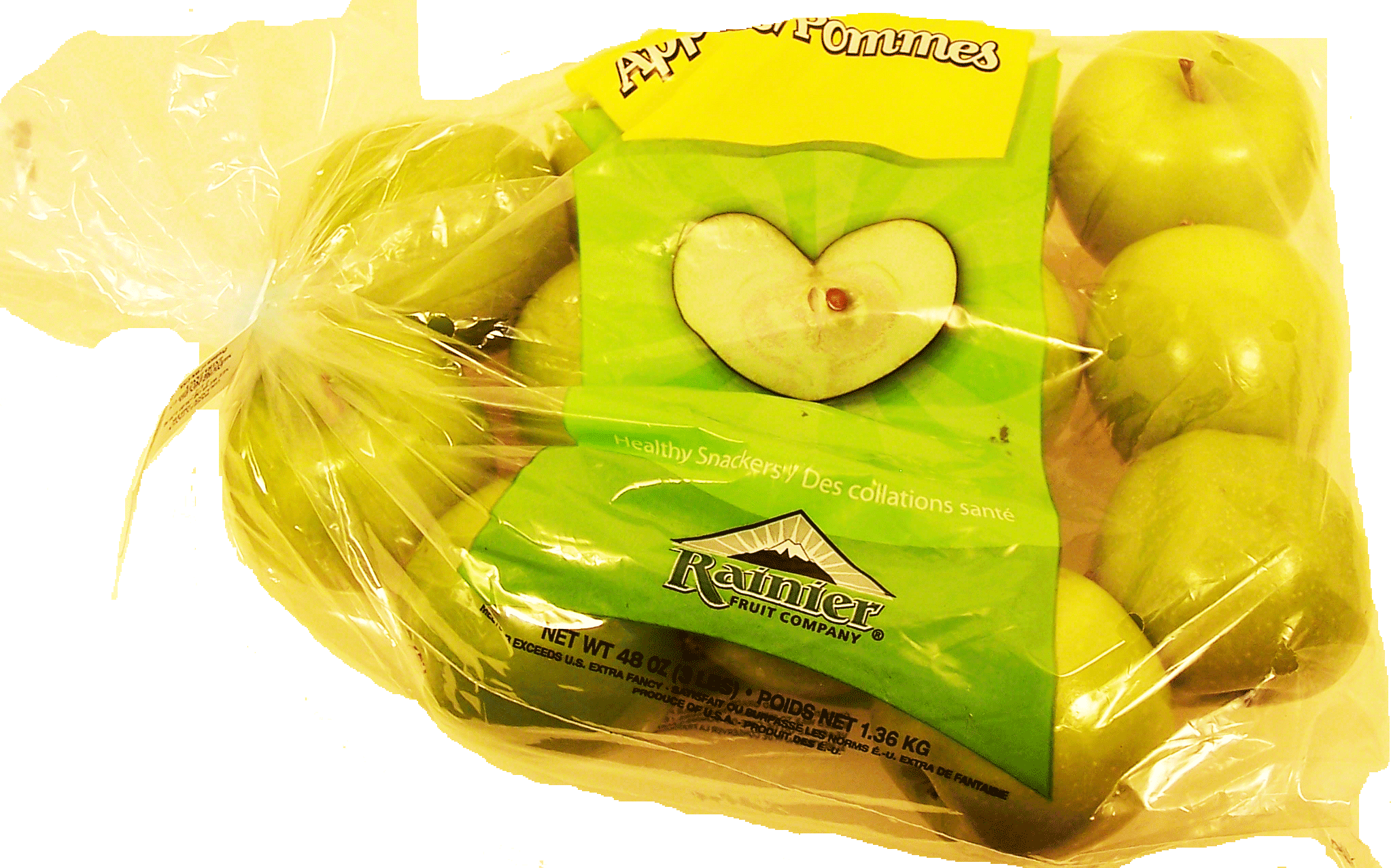 Product Infomation for Rainier Fruit Co. apples