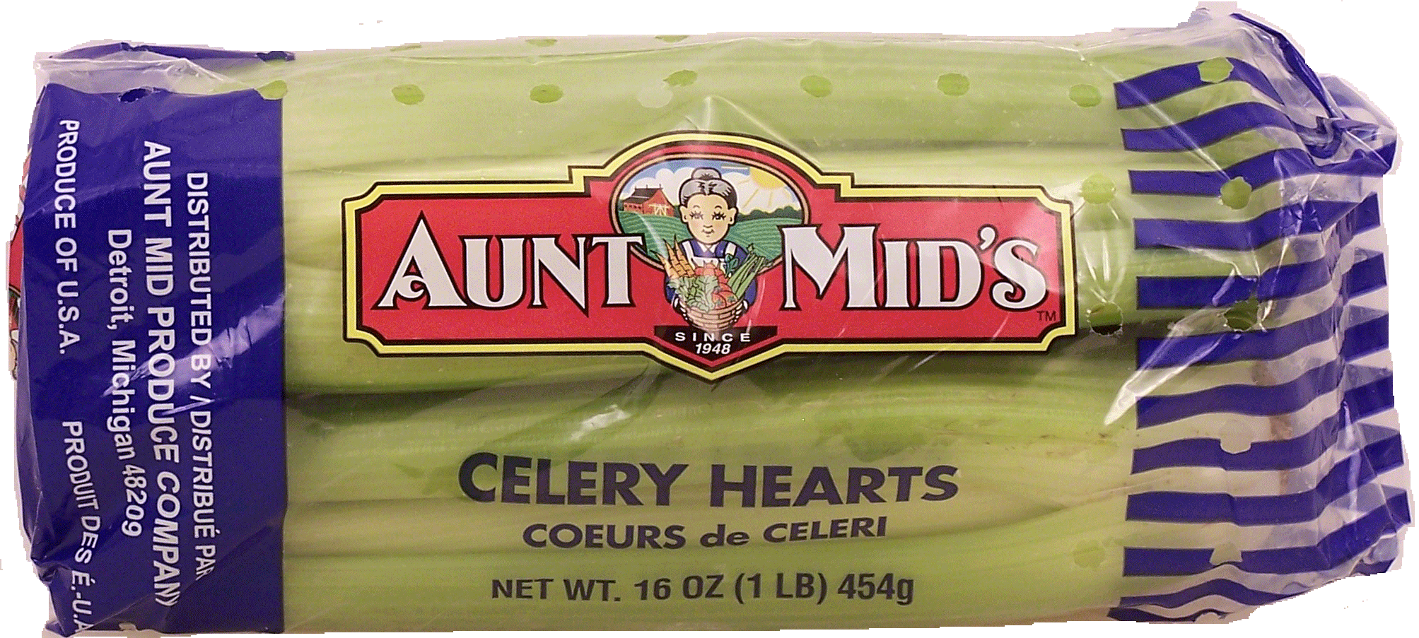 Product Infomation for Aunt Mid's celery hearts