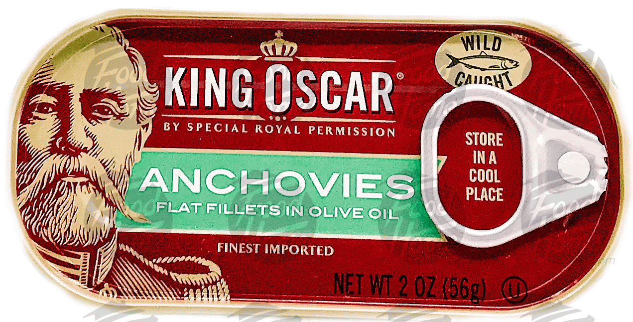 Product Infomation for King Oscar Anchovies Flat