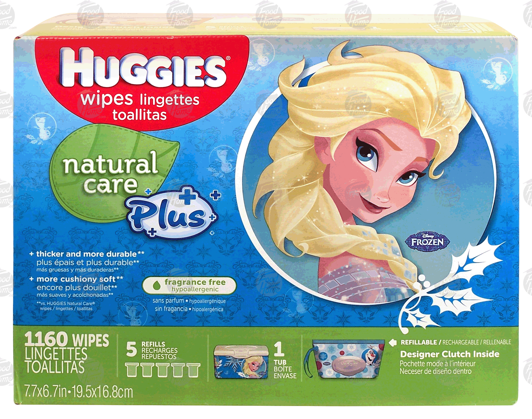Product Infomation for Huggies natural care wet