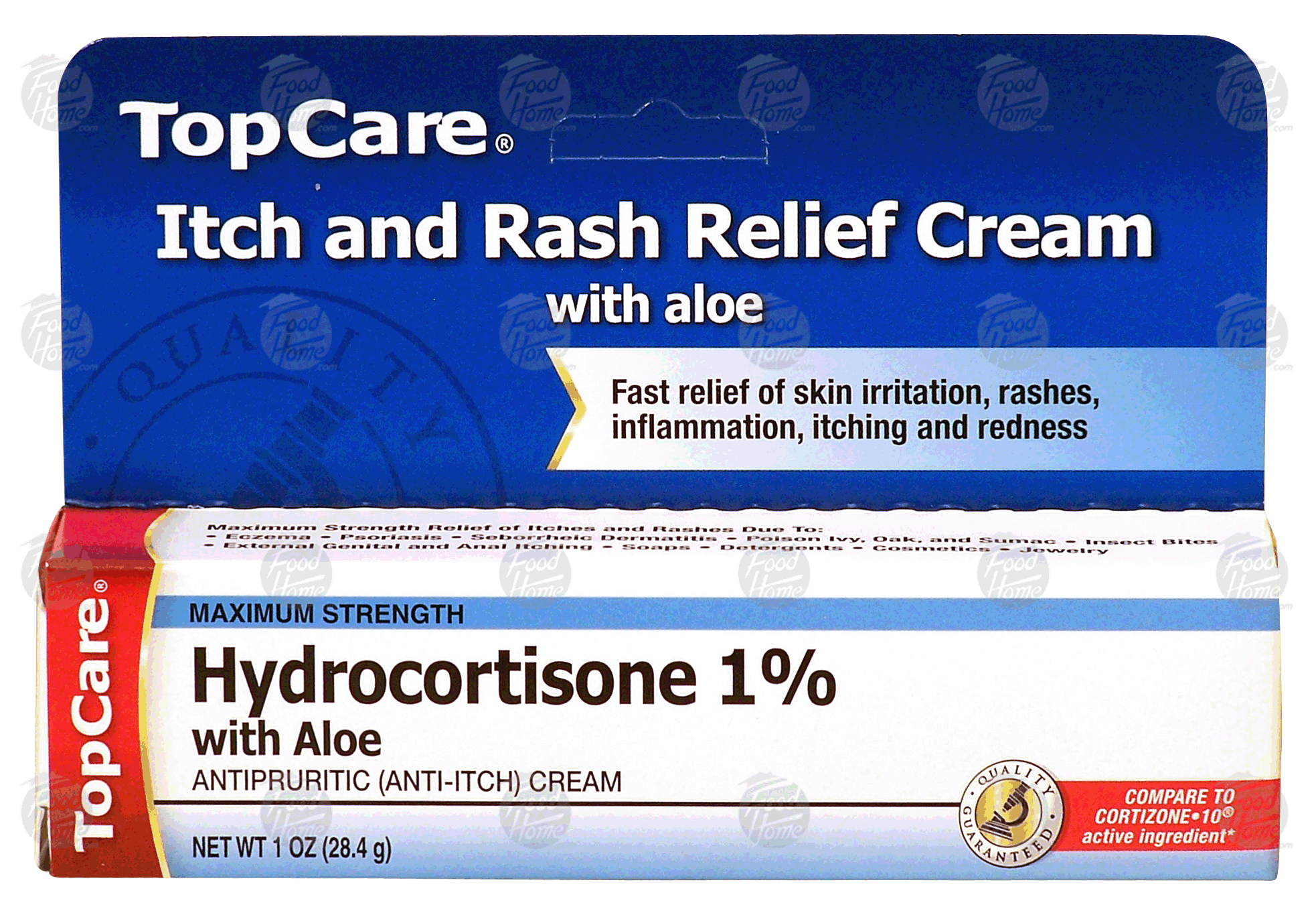 Product Infomation for Top Care itch and rash