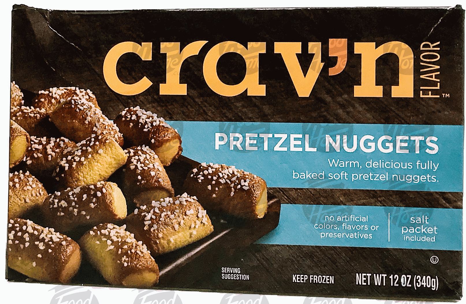 Product Infomation for Crav'n pretzel nuggets