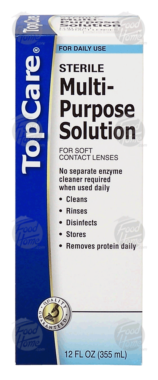 Product Infomation for Top Care sterile multi