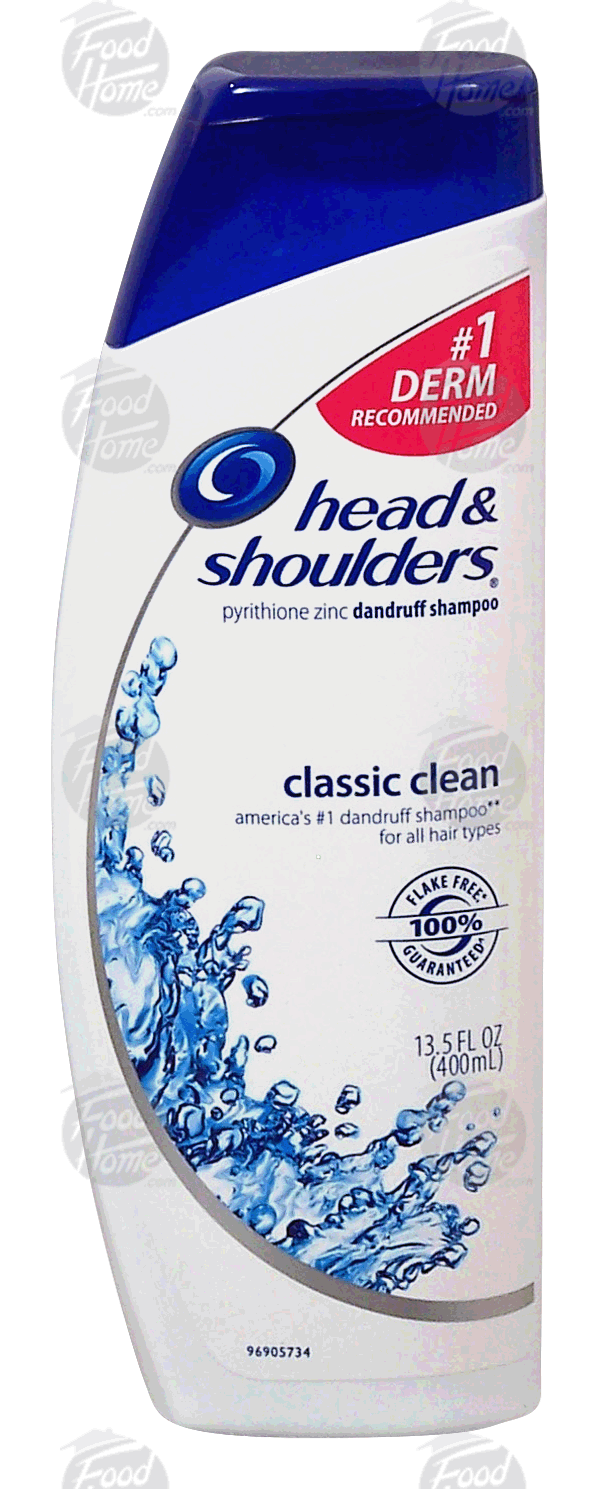 Product Infomation for Head & Shoulders Classic Clean pyrithione zinc